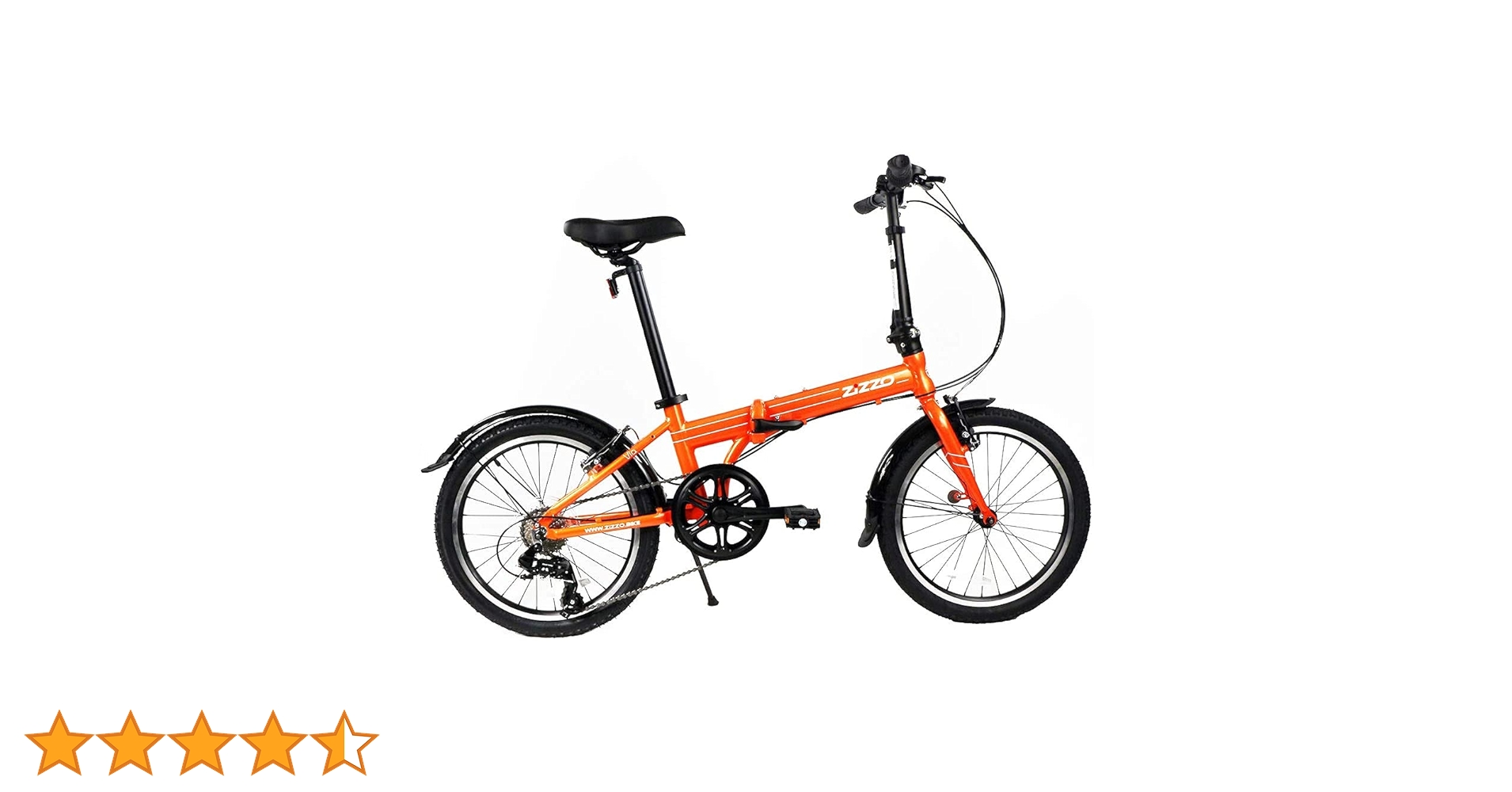 bigskygo76　1207 ZiZZO Campo 20 inch Folding Bike with 7-Speed, Adjustable